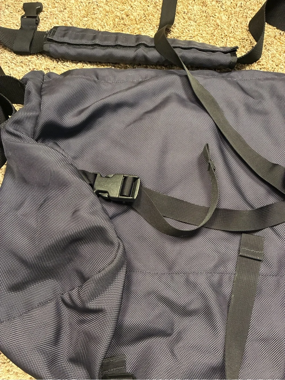 Patagonia VTG 90s y2k Critical Mass Messenger Travel Bag Flap